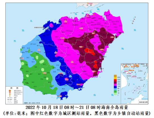 22日将有新的热带气旋进入南海 23日～-5日海南有较强降雨