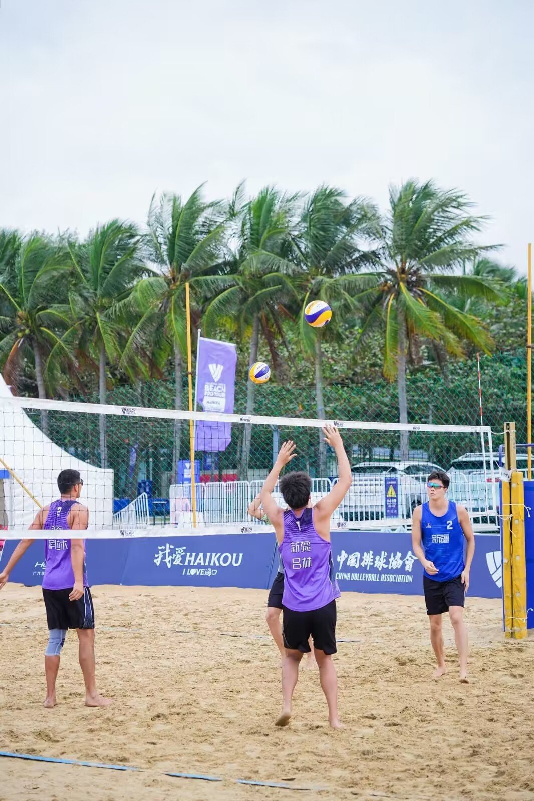 2023年全国沙滩排球巡回赛总决赛海口开赛