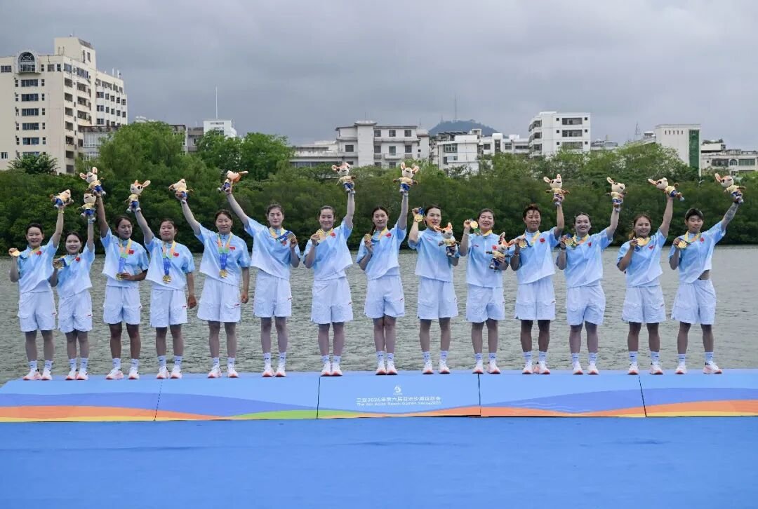 中国队包揽亚沙会龙舟女子组三项金牌(图4)