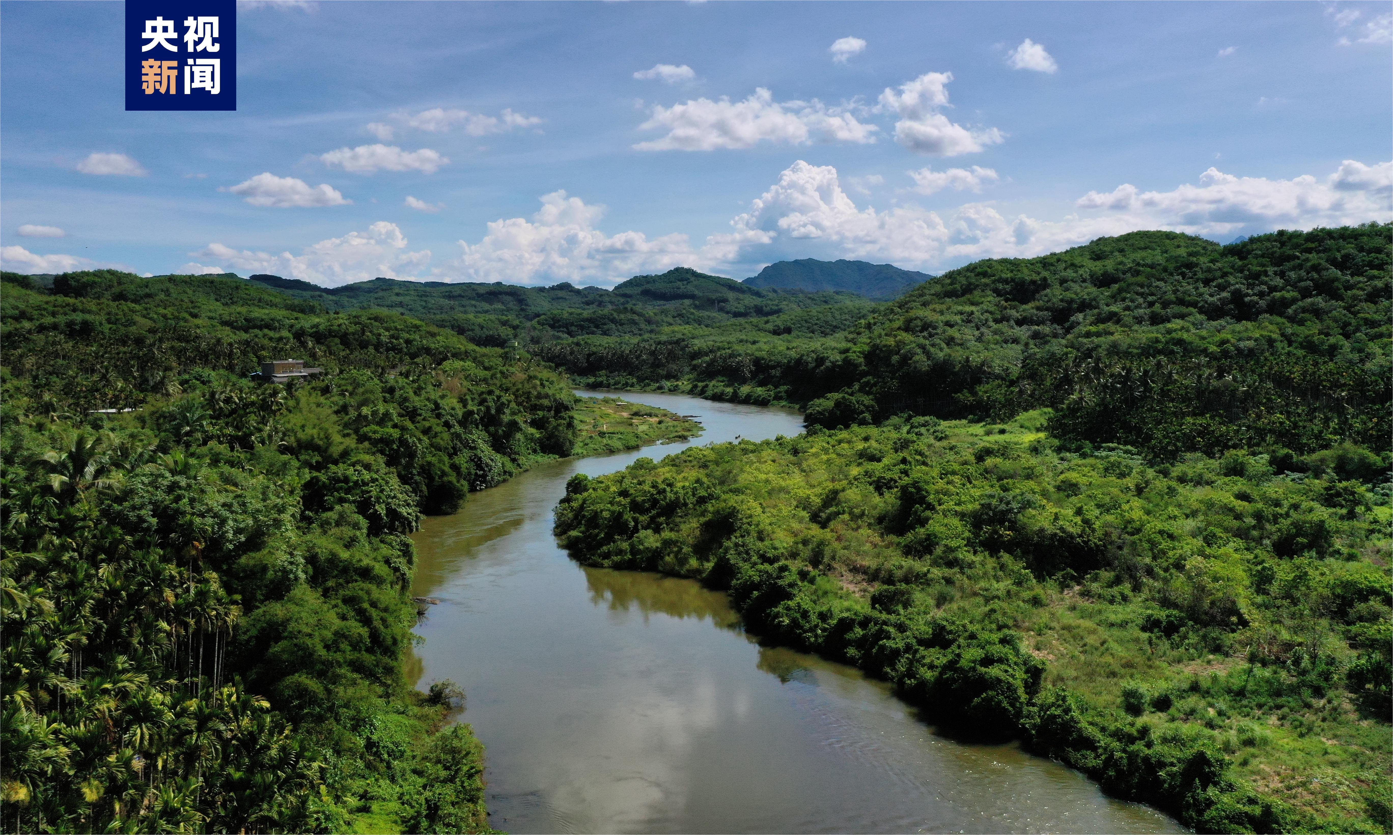 万泉河水背景图图片