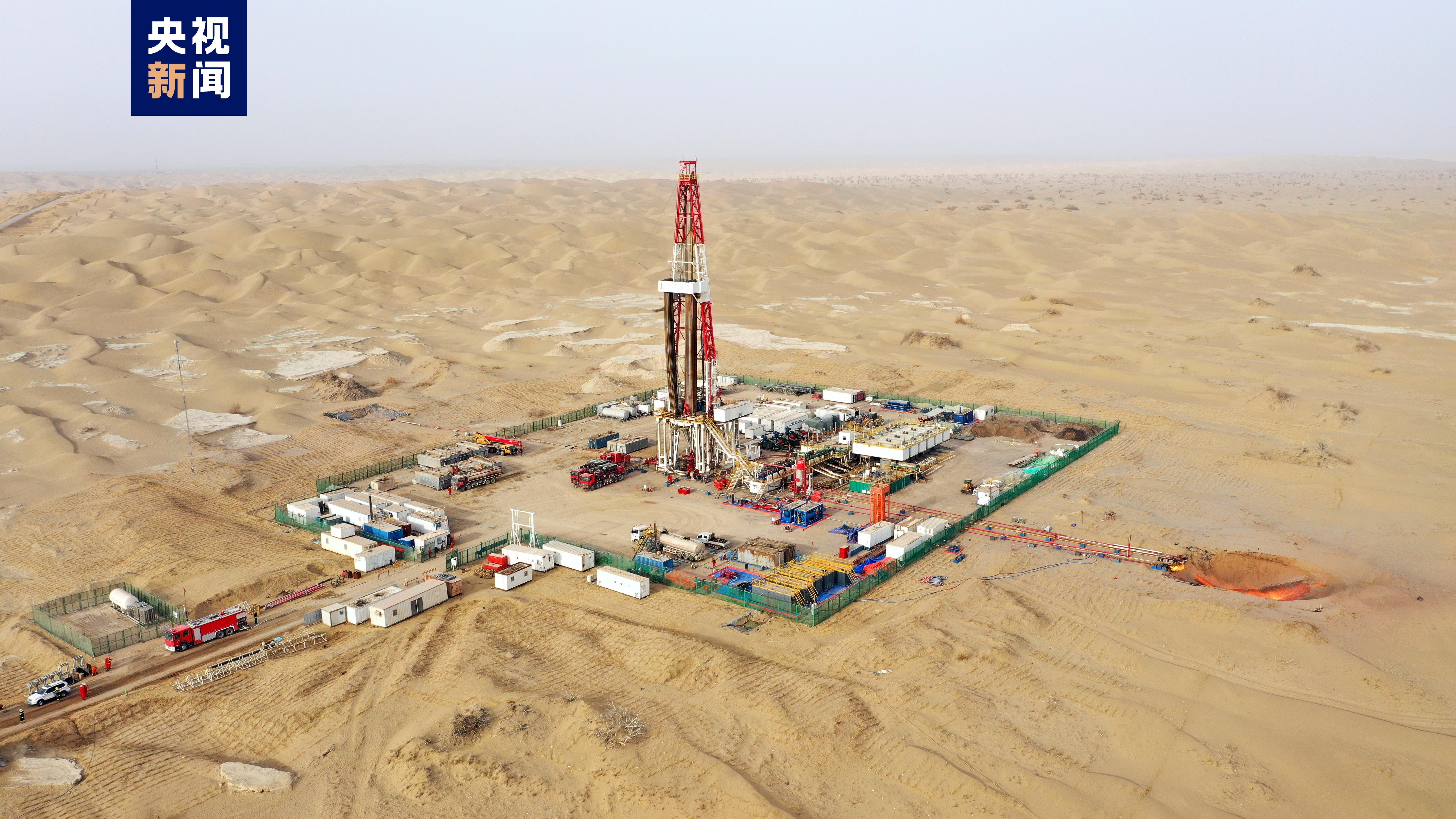 塔里木盆地油气勘探开发获突破中国石化顺北油气田已落实四个亿吨级