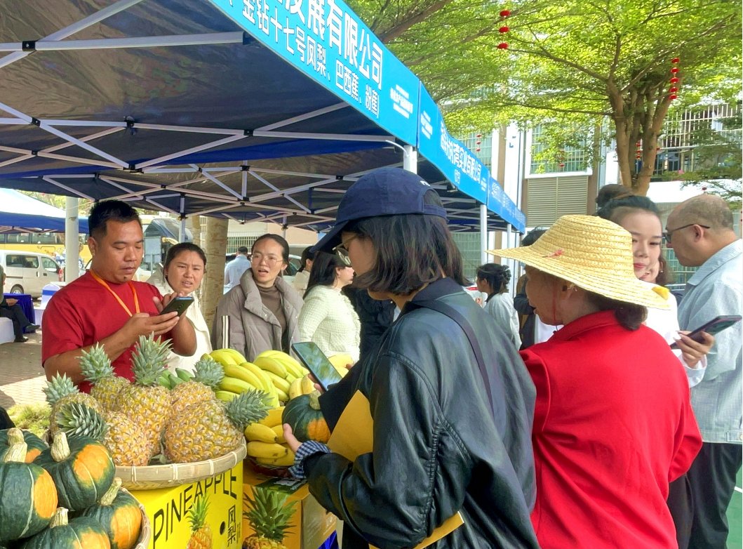 2026年儋州市光村镇特优农产品招商推荐暨消费助农市集展销活动举行(图3)