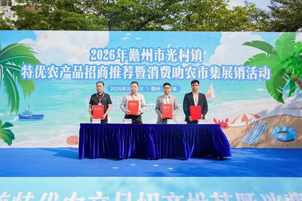 2026年儋州市光村镇特优农产品招商推荐暨消费助农市集展销活动举行(图5)