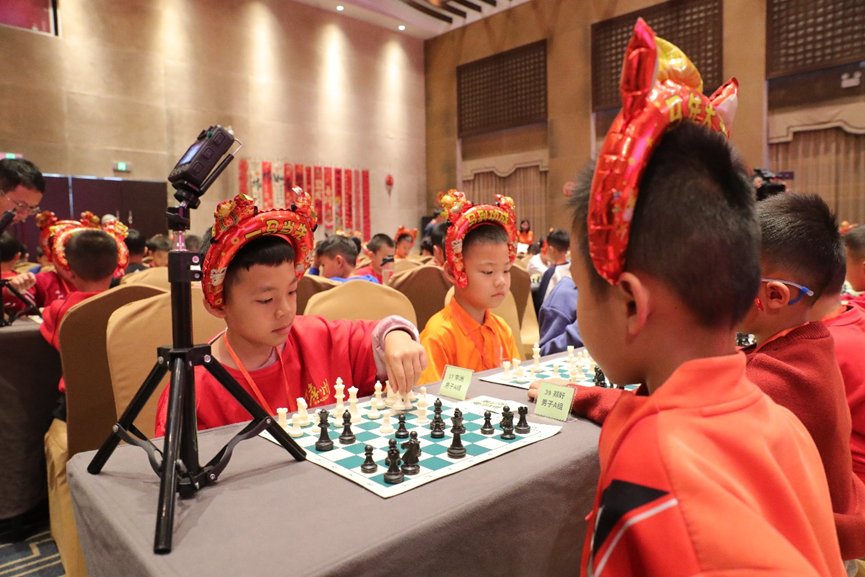 2026年儋州市迎新春第四届青少年儿童国际象棋邀请赛举行(图4)