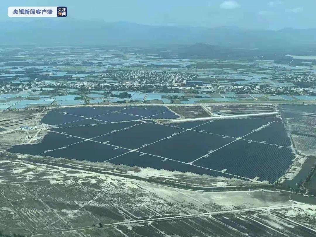 海南建设规模最大的滩涂光伏项目完工 - 第1张
