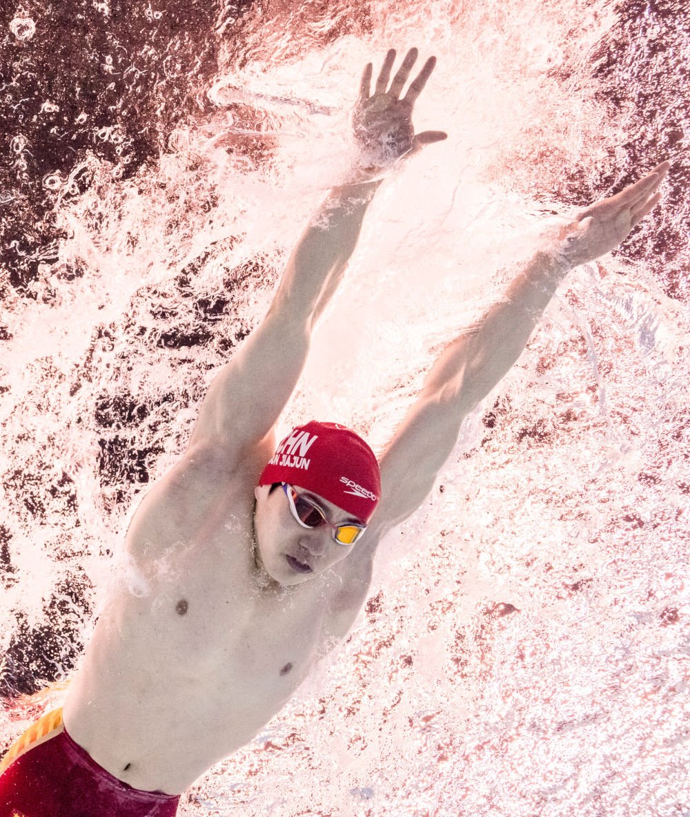 巴黎奥运会丨第19金!中国队夺得男子4x100米混合泳接力金牌