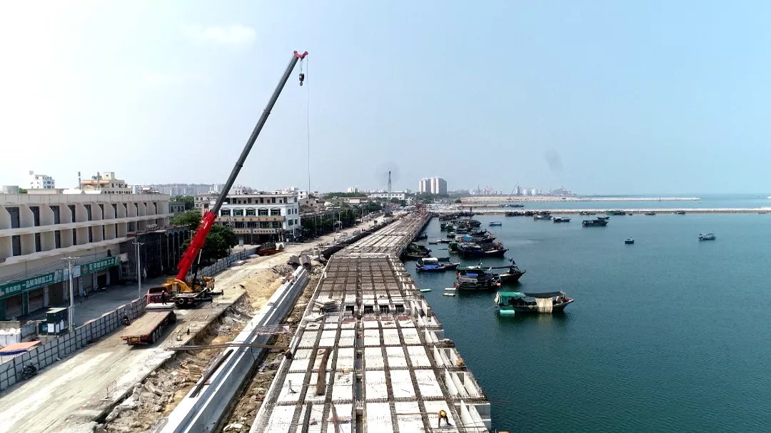 八所中心渔港升级改造渔业风情街ppp项目建设提速