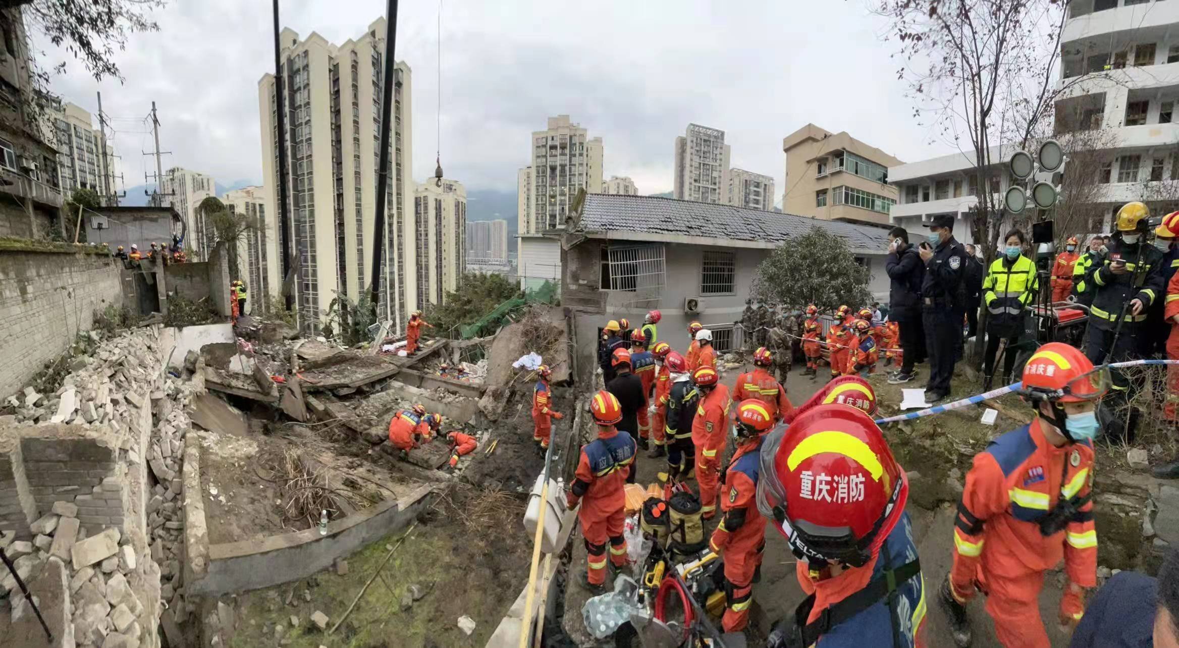 重庆武隆一单位食堂坍塌已救出13人其中3人遇难