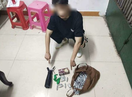 这种气体不好笑 三亚一男子寻刺激吸食笑气被